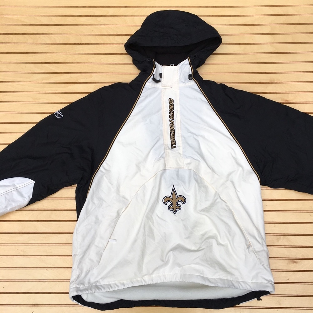 Reebok saints on field jacket